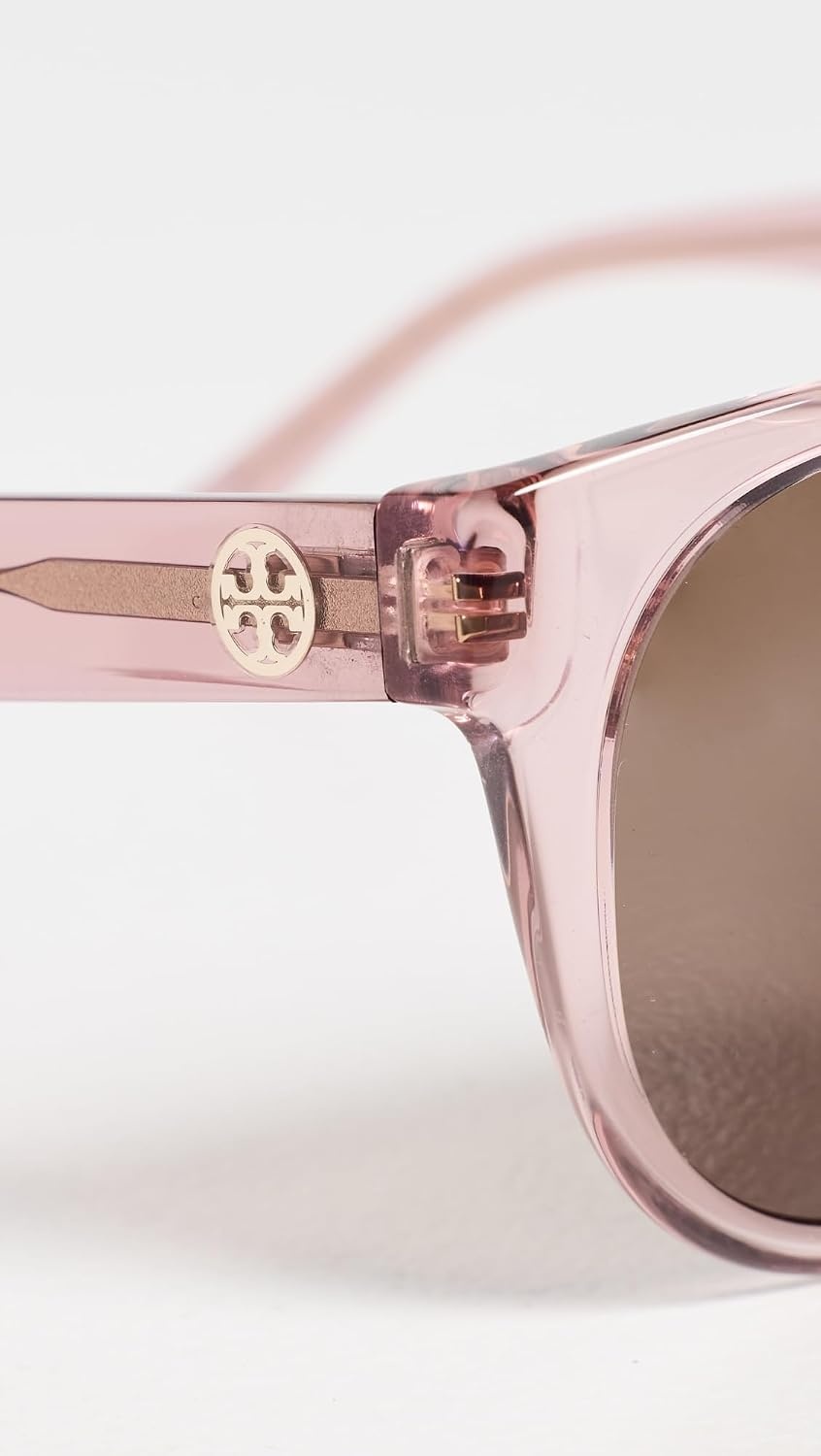 image:imageTory Burch Womens Miller Phantos SunglassesTransparent Pink
