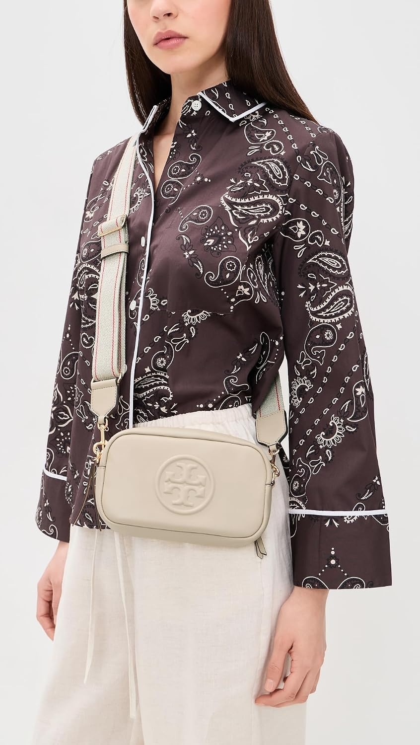image:imageTory Burch Womens Miller Soft Mini Crossbody BagTortora