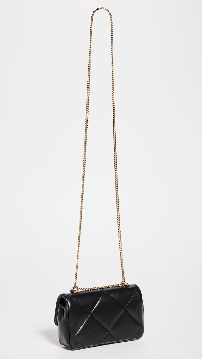 image:imageTory Burch Womens Mini Kira Diamond Flap Bag DiamondBlack