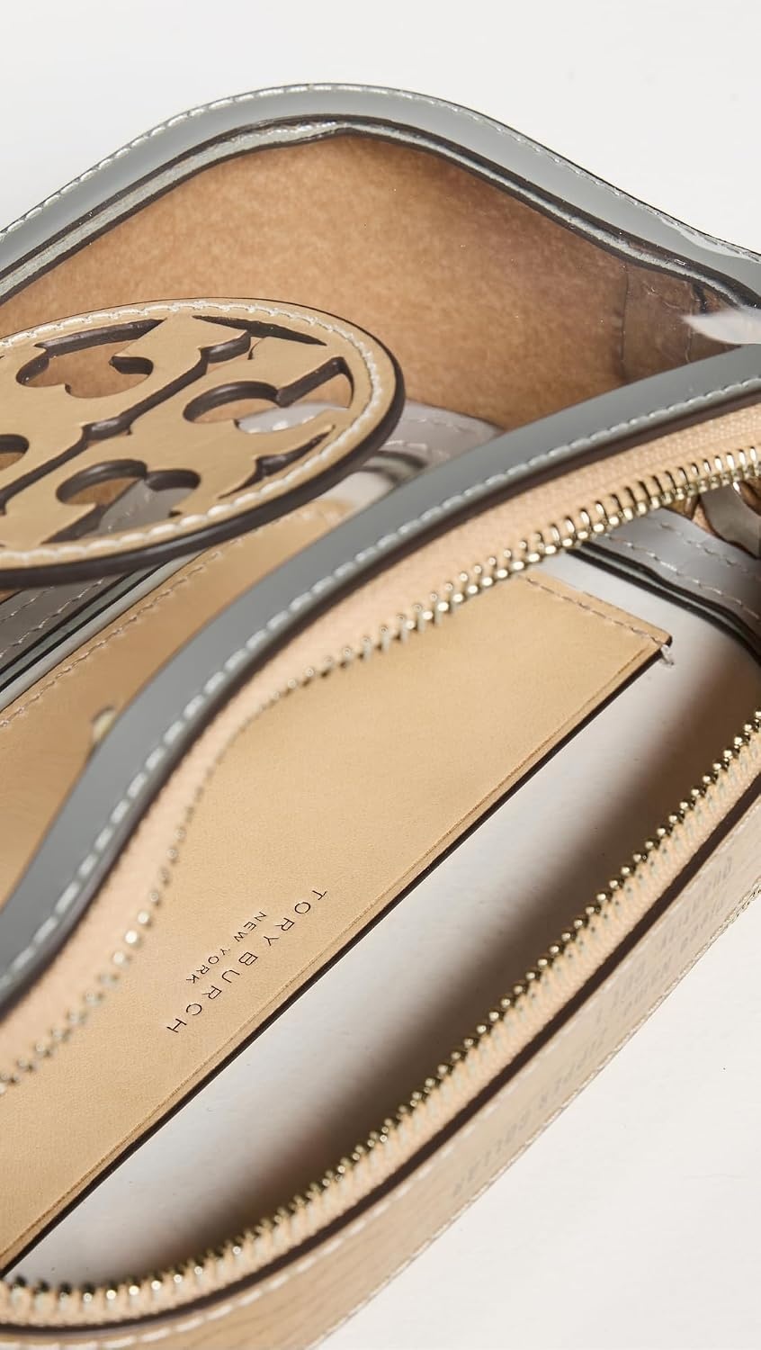 image:imageTory Burch Womens Mini Miller Crossbody BagClear