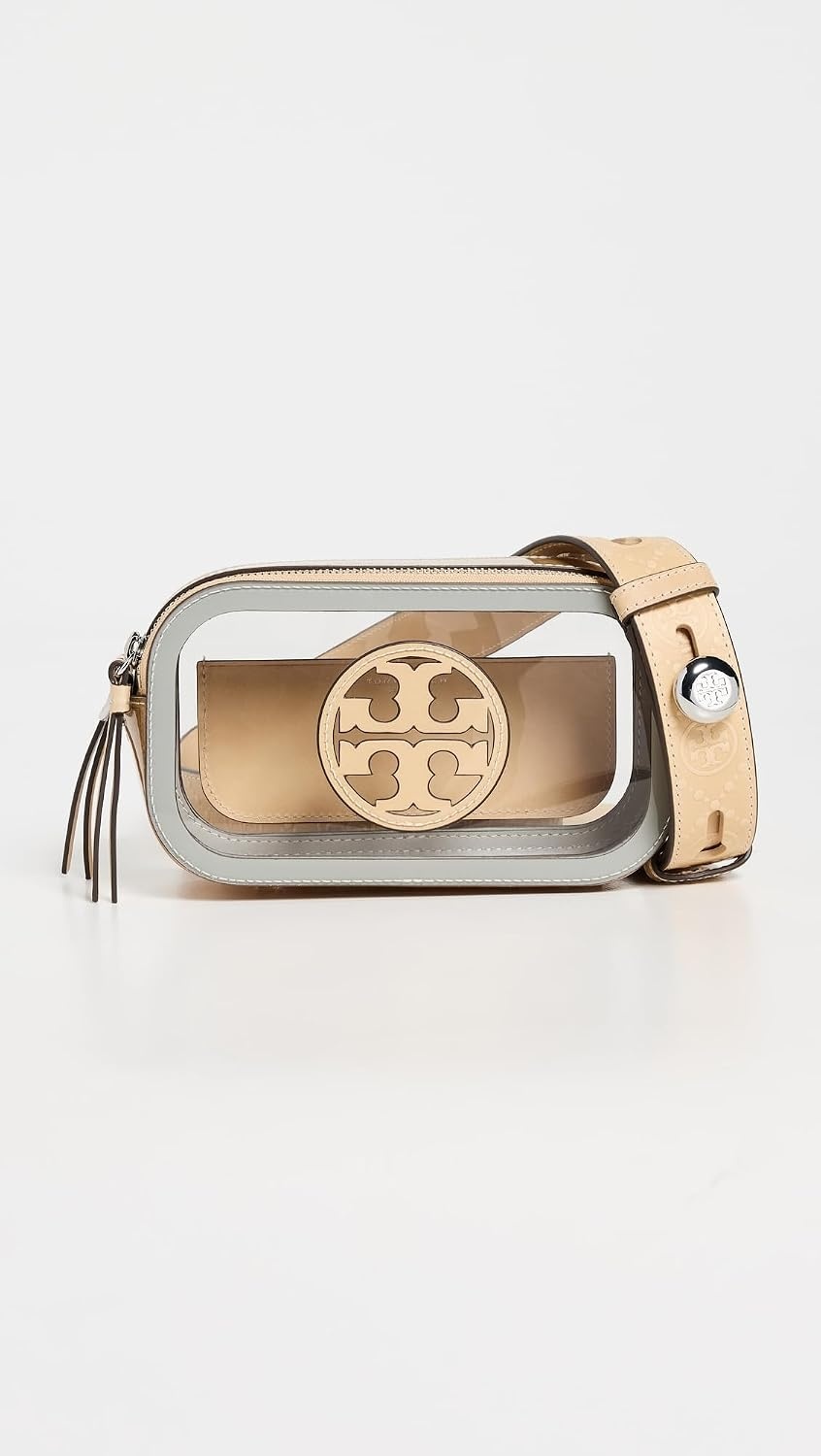 image:imageTory Burch Womens Mini Miller Crossbody BagClear