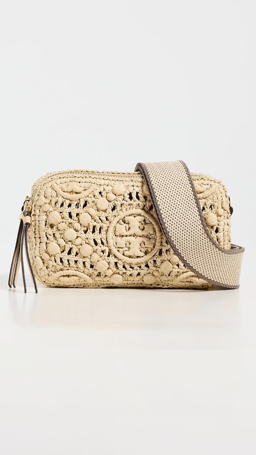 image:imageTory Burch Womens Mini Miller Crossbody BagNatural