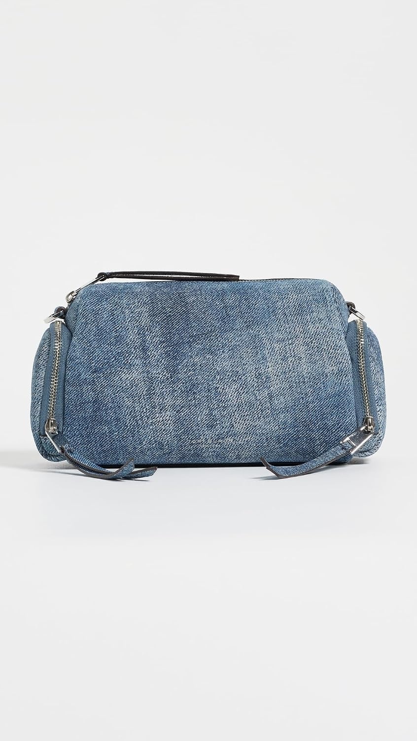image:imageTory Burch Womens Perry DenimPrint Suede VoyagerDenim