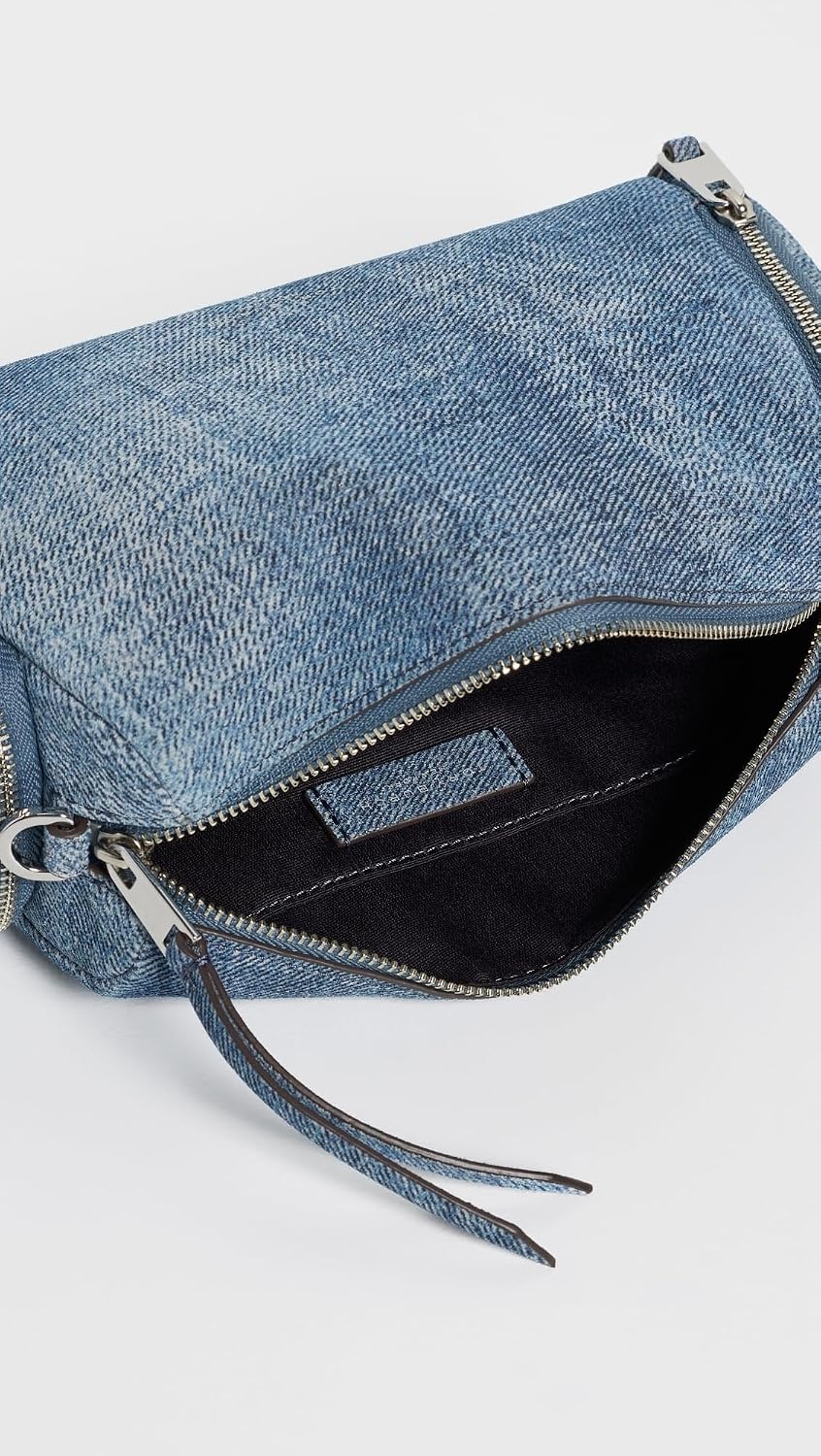 image:imageTory Burch Womens Perry DenimPrint Suede VoyagerDenim