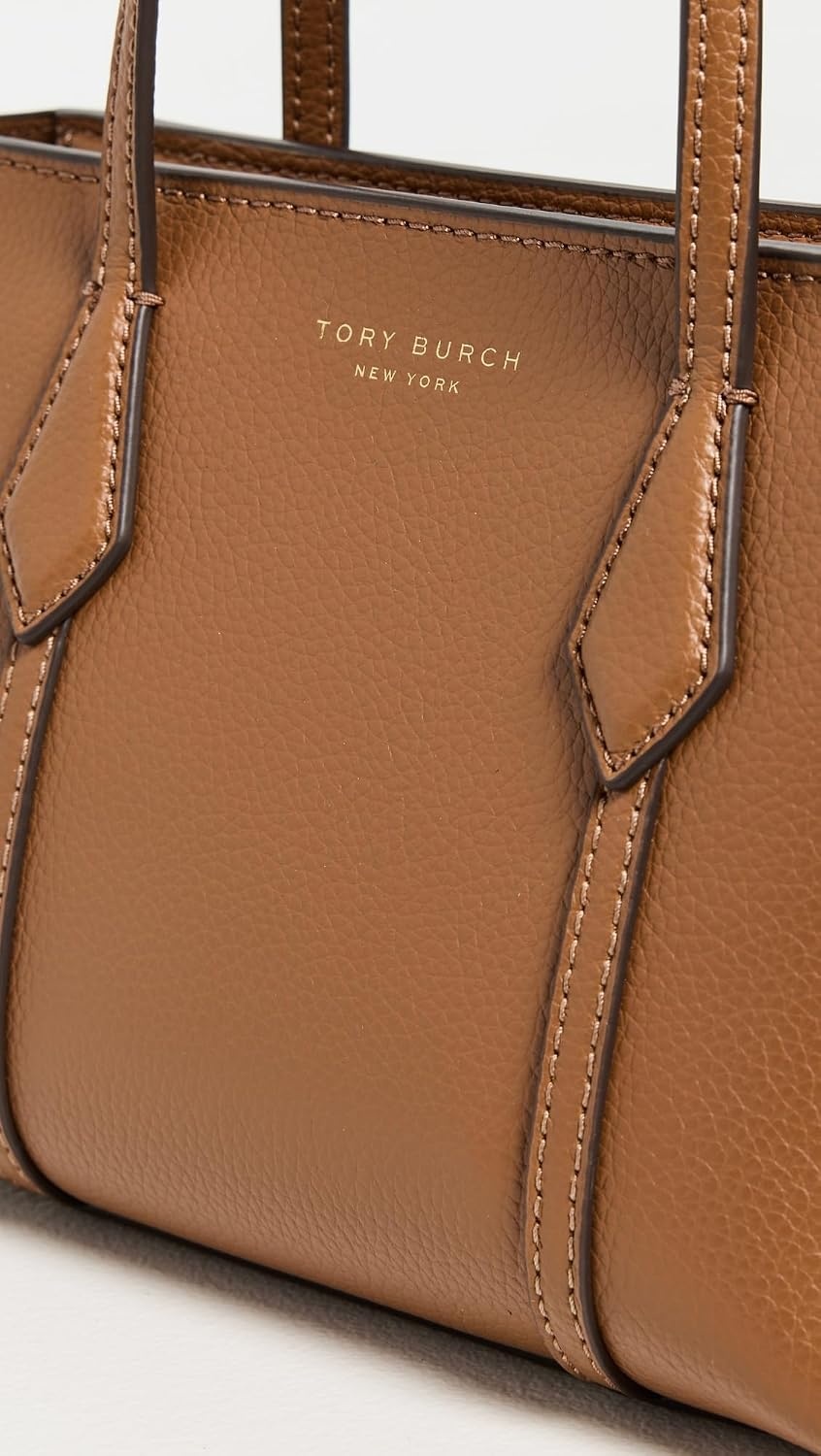 image:imageTory Burch Womens Perry Mini ToteAutumn Brown