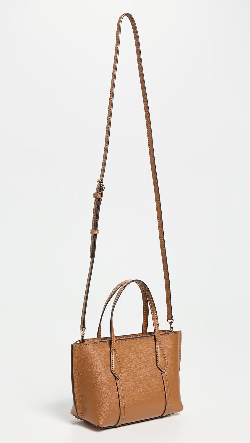 image:imageTory Burch Womens Perry Mini ToteAutumn Brown