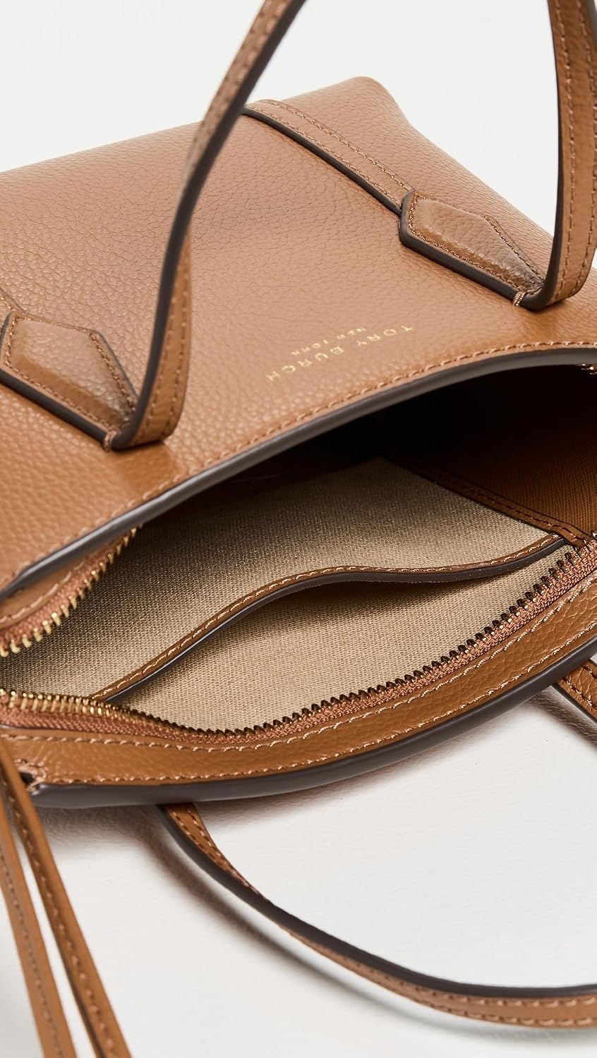 image:imageTory Burch Womens Perry Mini ToteAutumn Brown