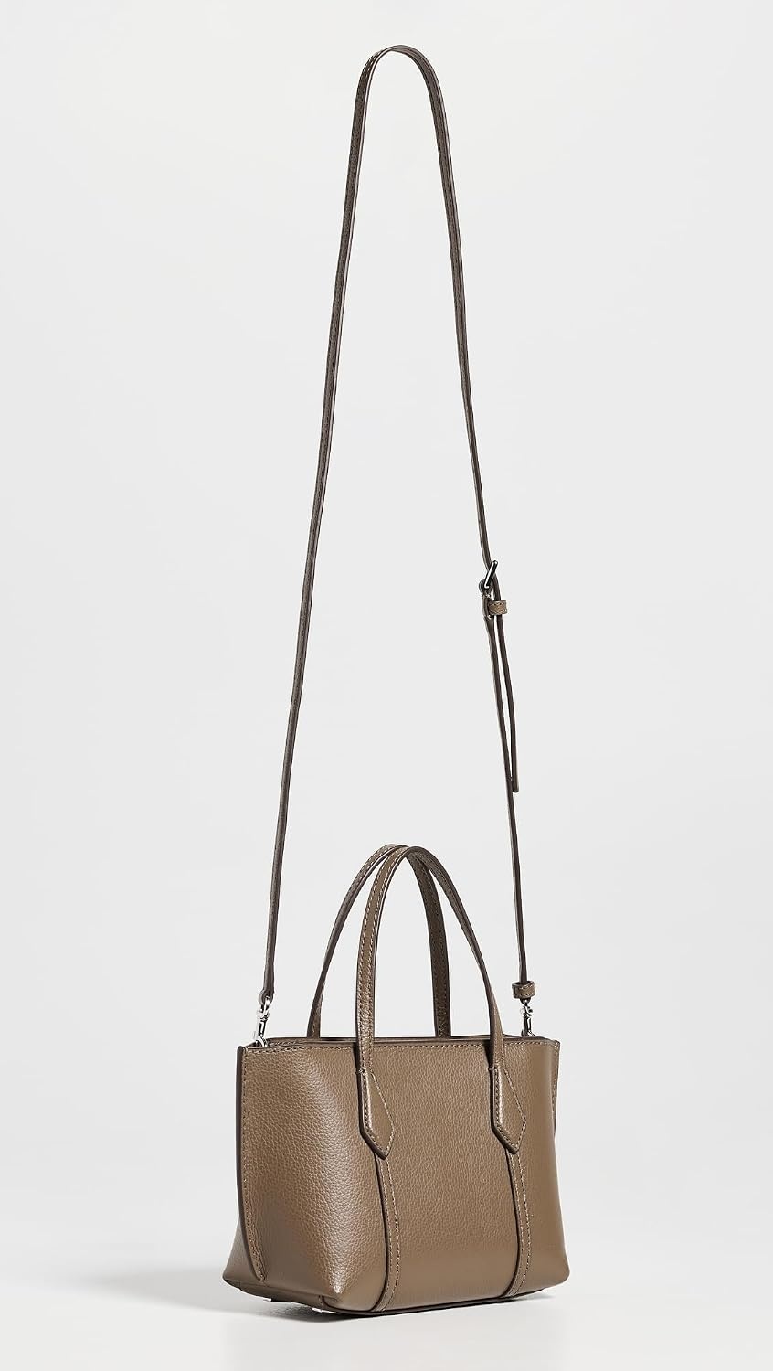 image:imageTory Burch Womens Perry Mini ToteWild Mushroom