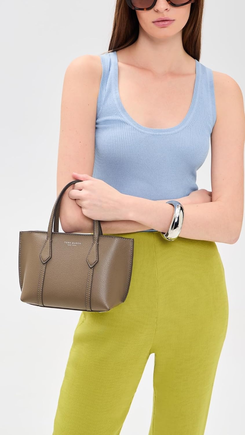 image:imageTory Burch Womens Perry Mini ToteWild Mushroom