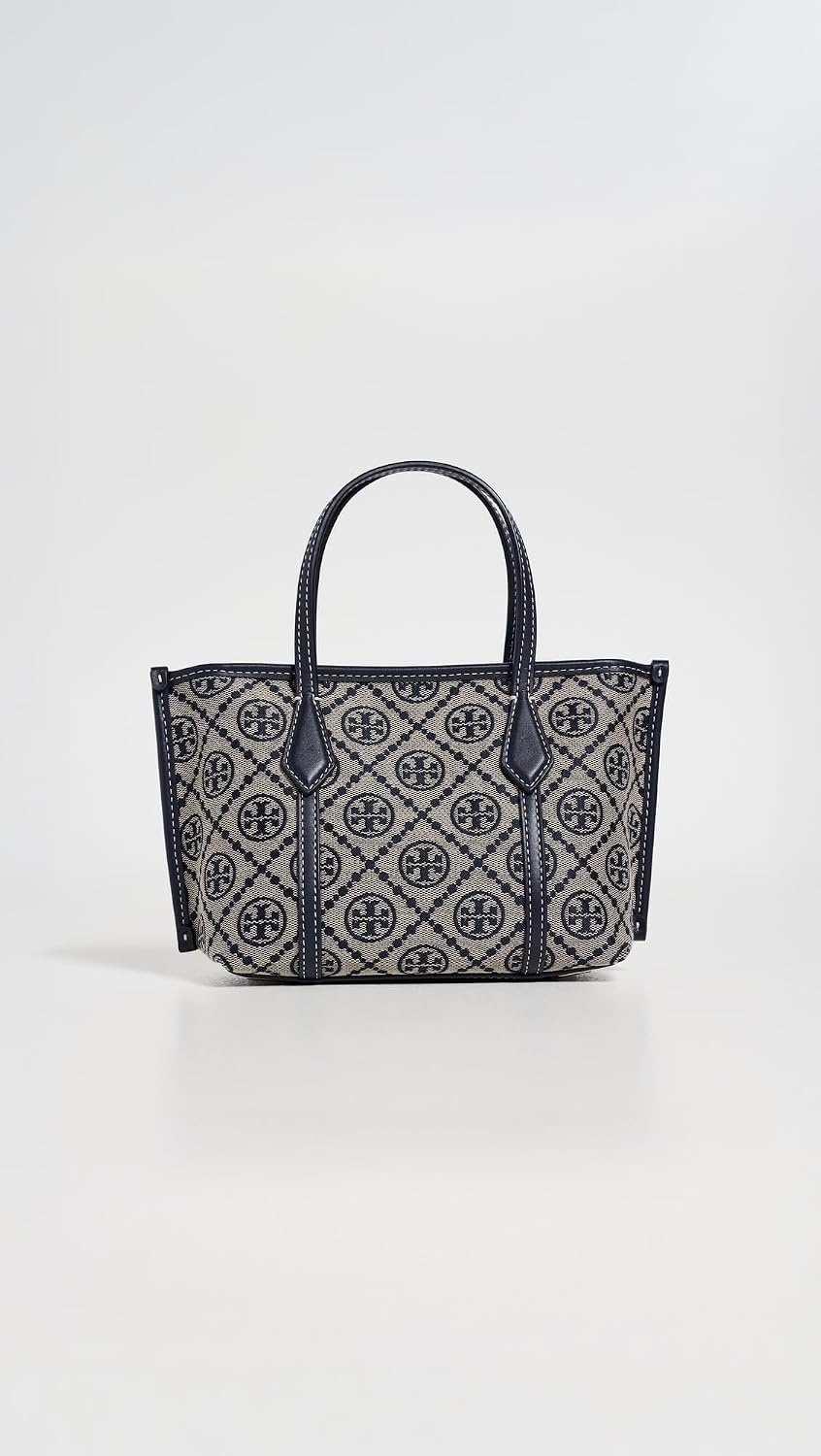 image:imageTory Burch Womens Perry T Monogram Mini ToteTory Navy