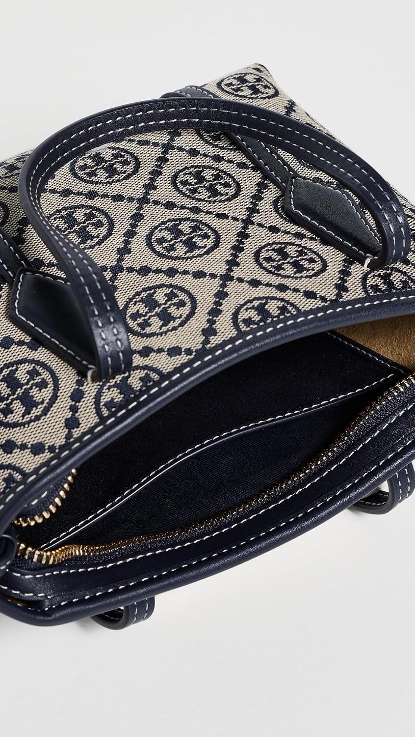image:imageTory Burch Womens Perry T Monogram Mini ToteTory Navy