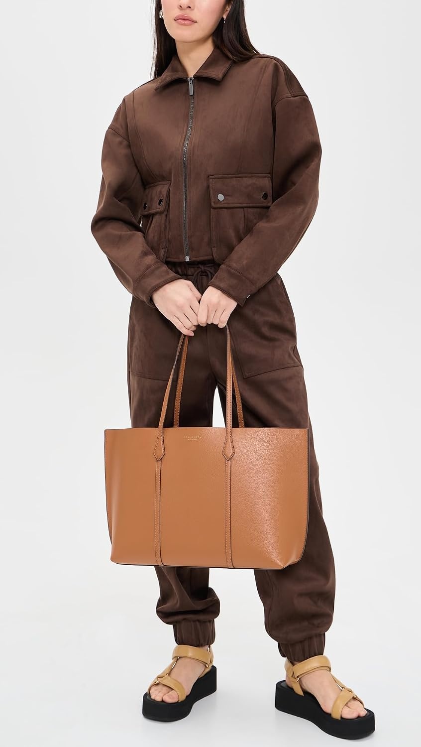 image:imageTory Burch Womens Perry ToteAutumn Brown