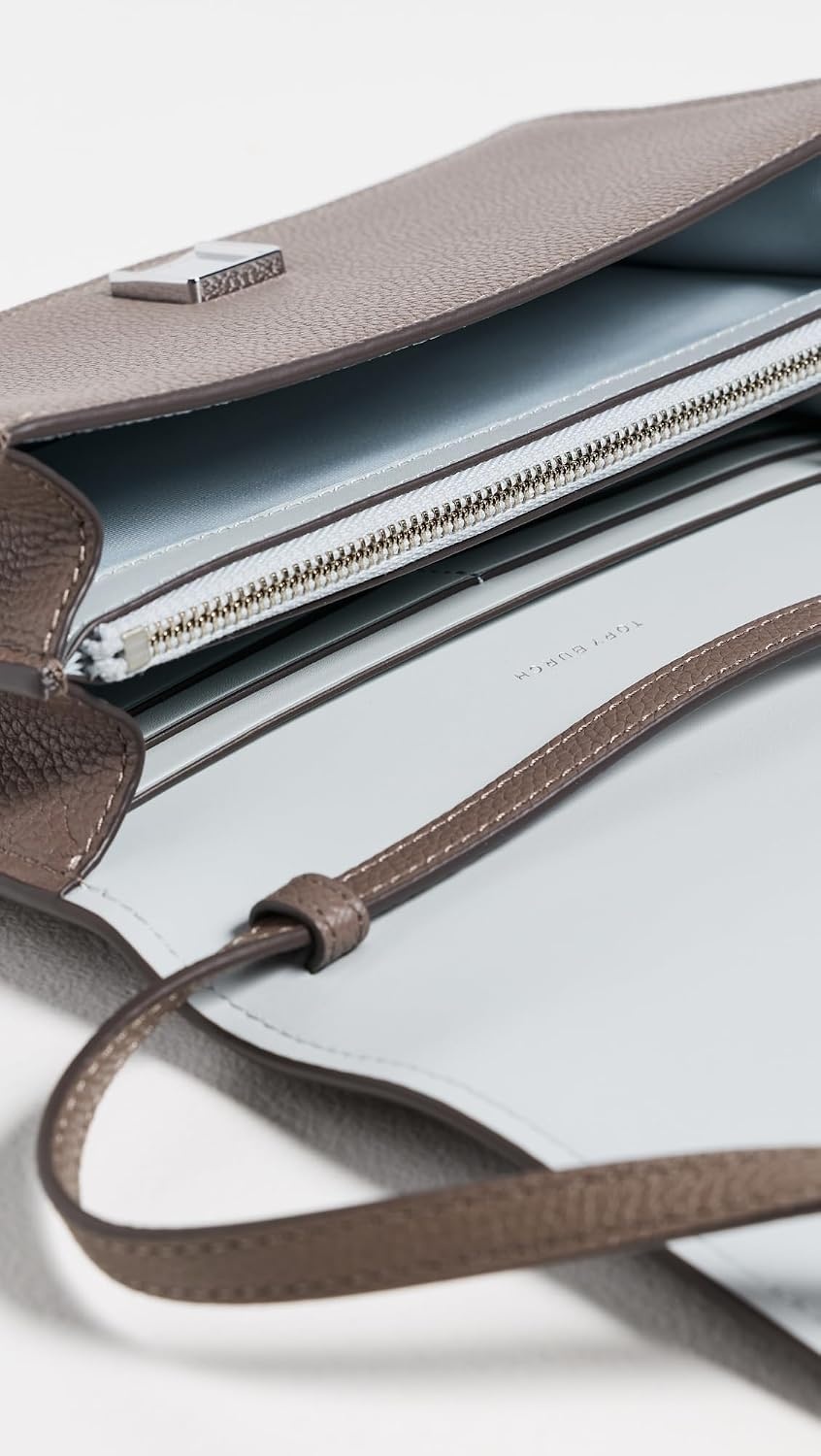 image:imageTory Burch Womens Perry Wallet Crossbody BagWild Mushroom