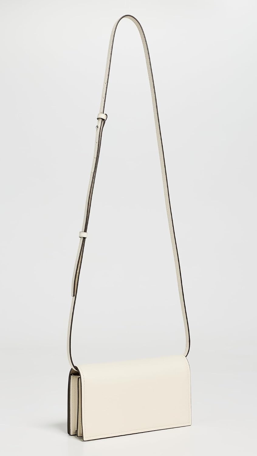 image:imageTory Burch Womens Perry Wallet CrossbodyLight Cream