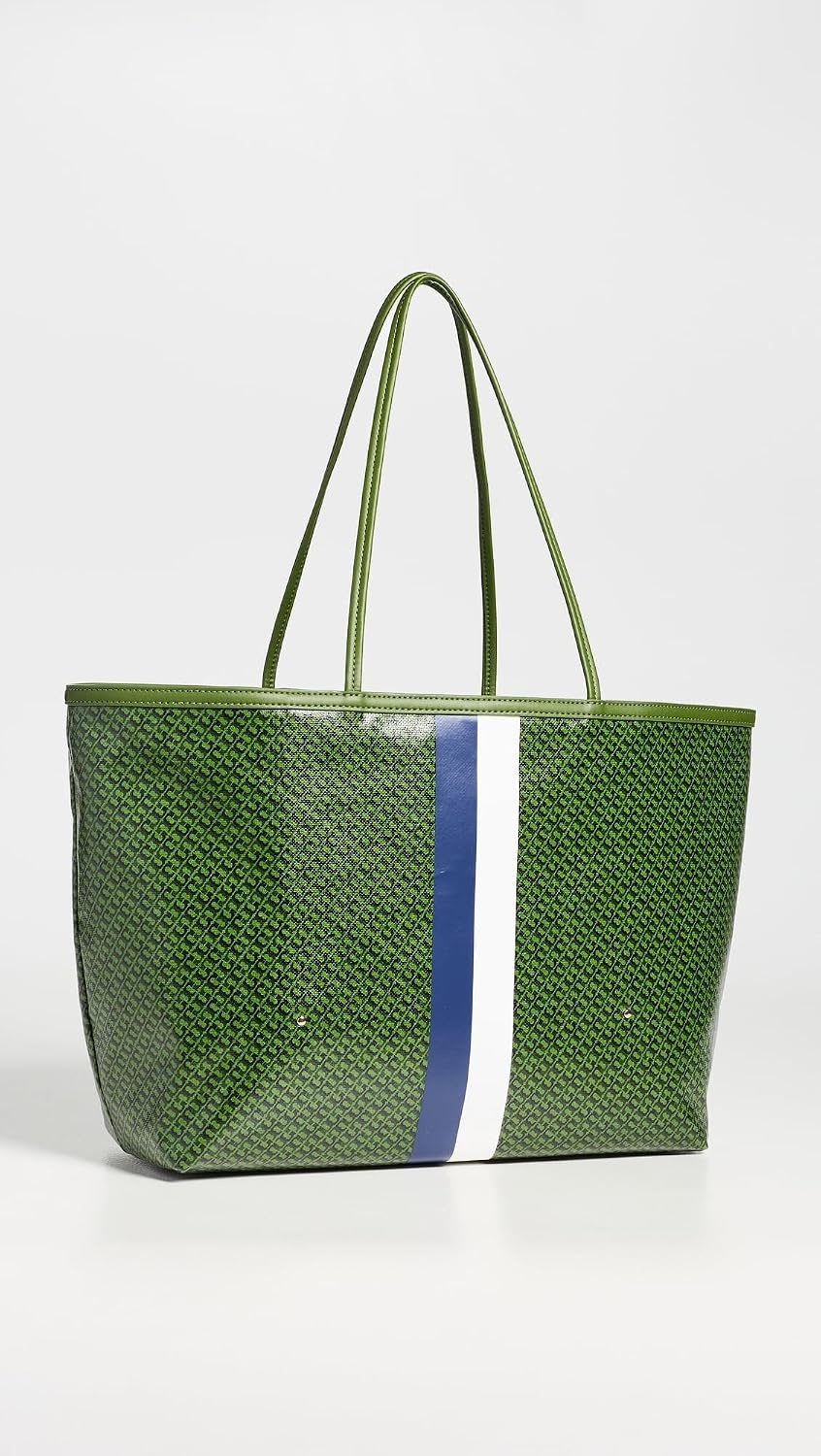 image:imageTory Burch Womens Racer Printed ToteGreen