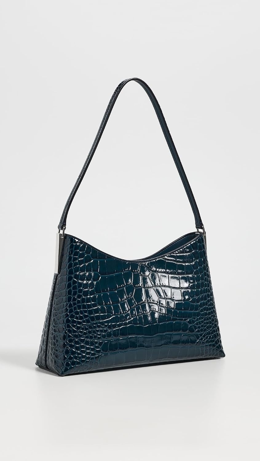 image:imageTory Burch Womens Robinson Croc Embossed Small Shoulder BagTwilight