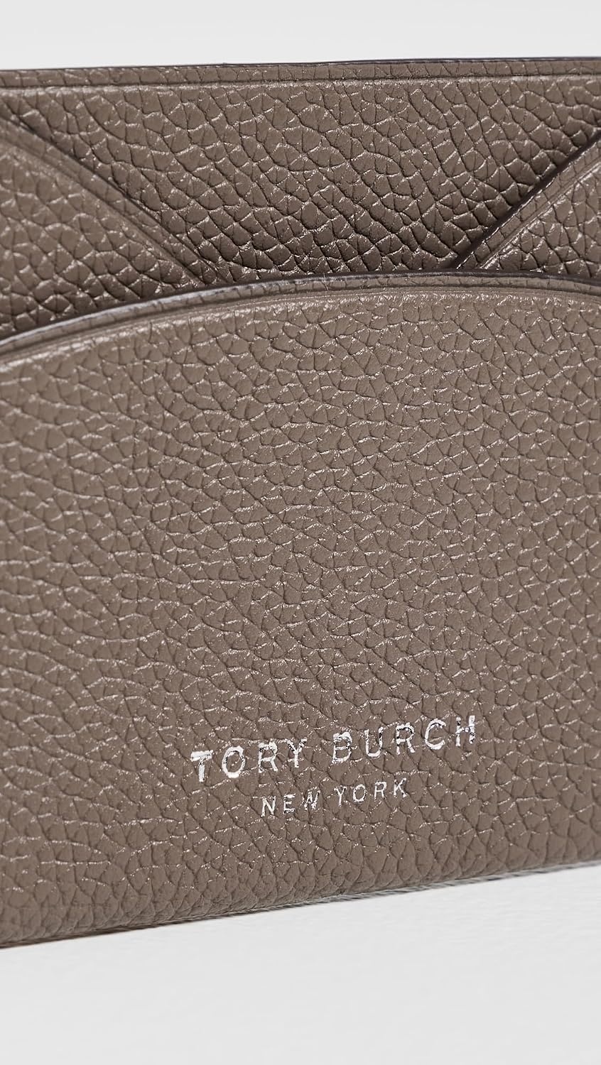 image:imageTory Burch Womens Romy Flat Card Case Wild Mushroom One SizeWild Mushroom