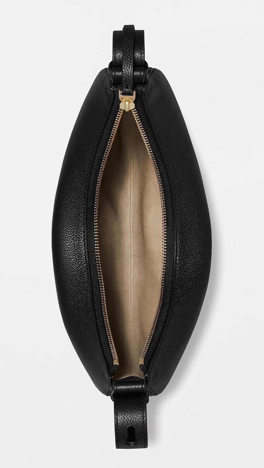 image:imageTory Burch Womens Romy Half Moon BagBlack
