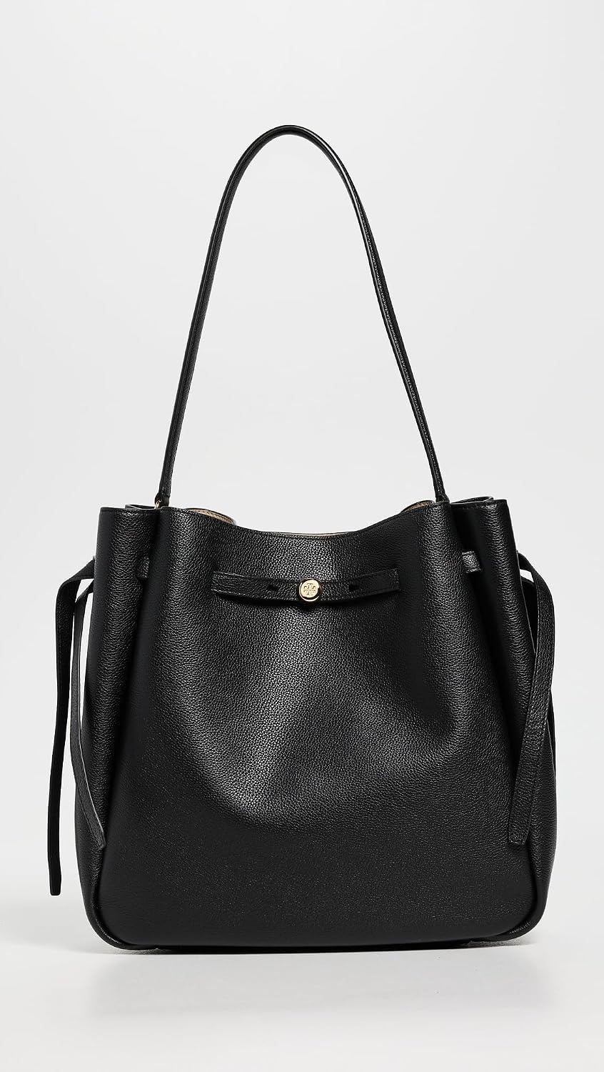 image:imageTory Burch Womens Romy Large Bucket BagBlack