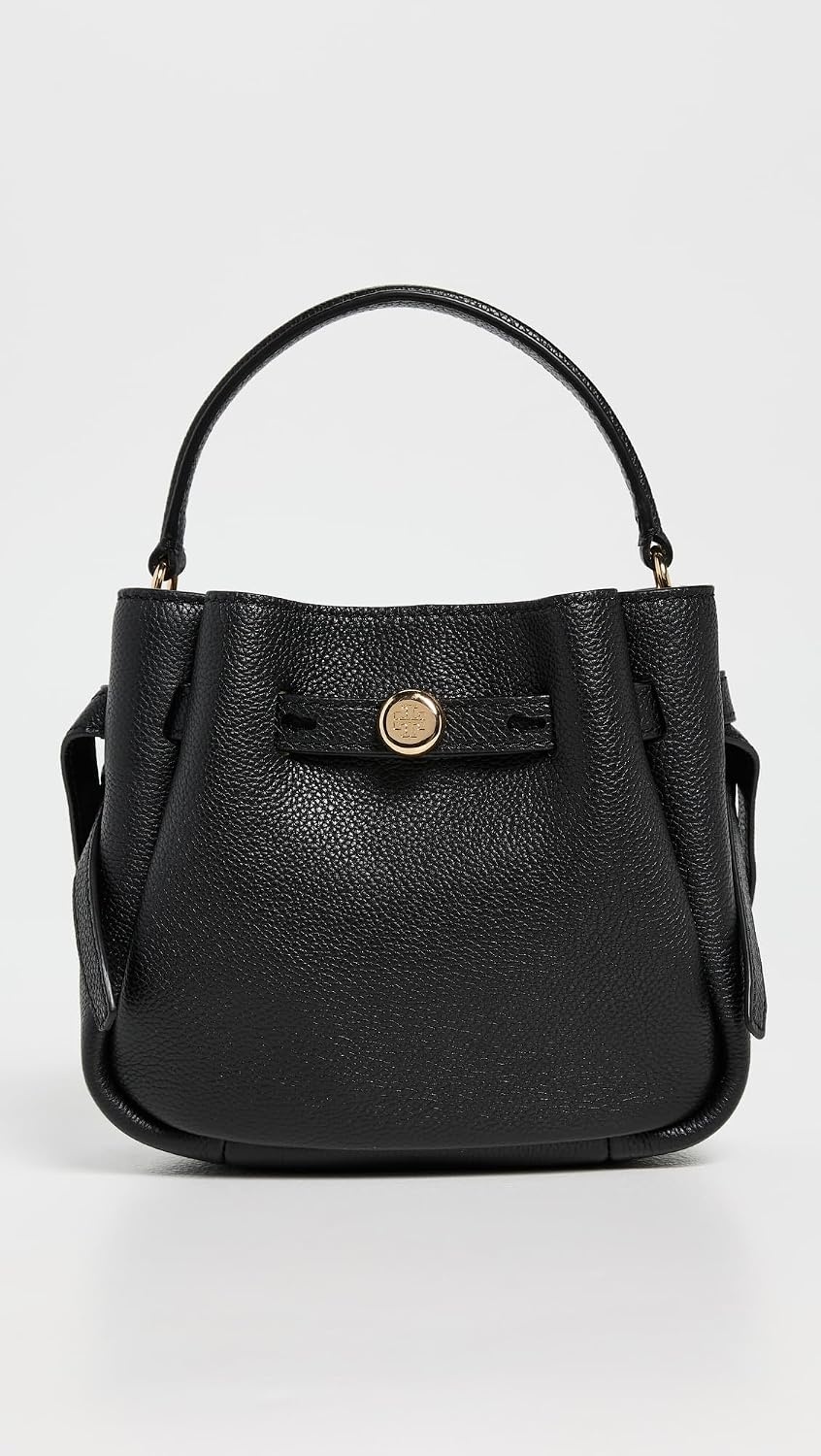 image:imageTory Burch Womens Romy Mini Bucket BagBlack