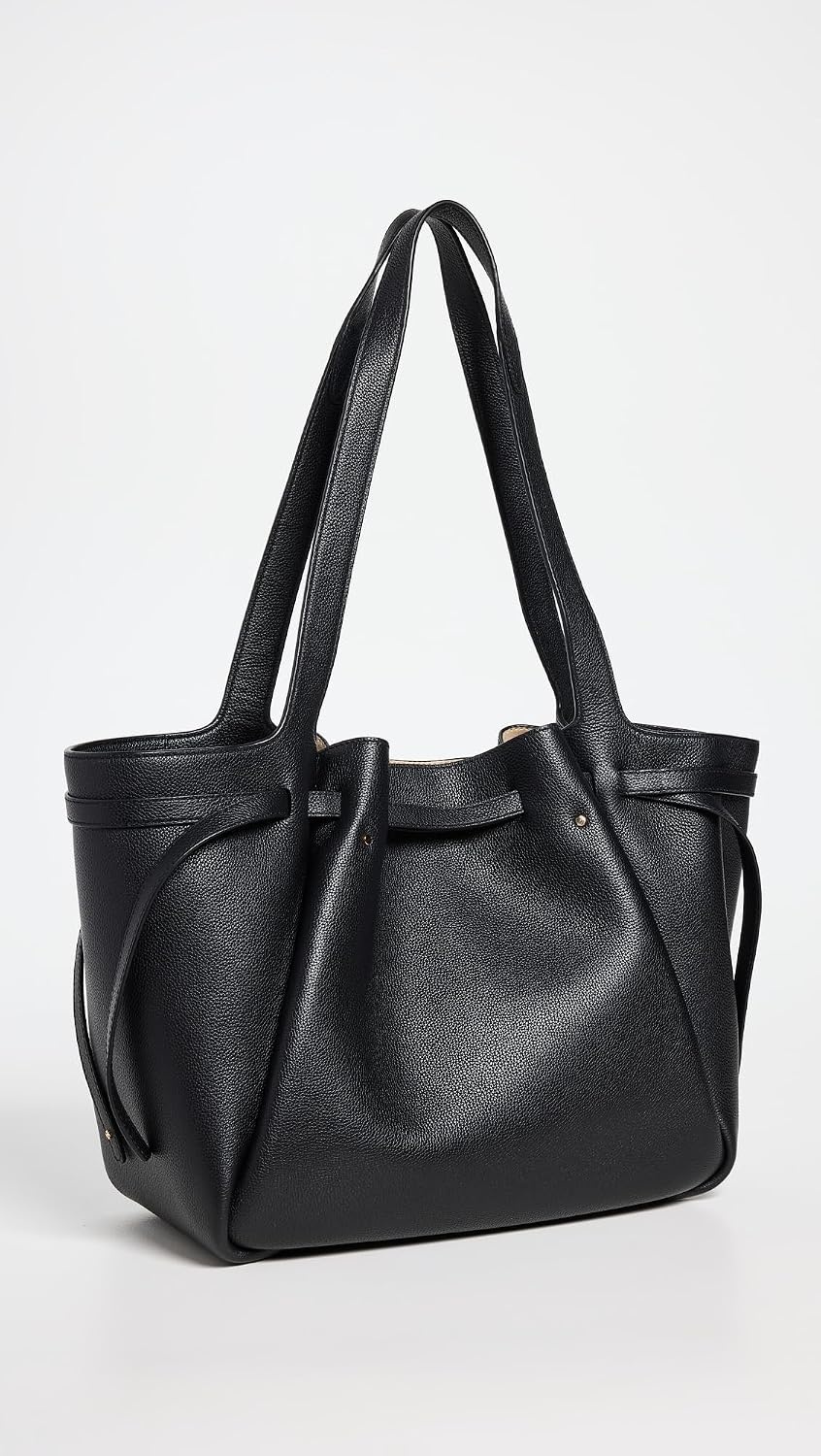 image:imageTory Burch Womens Romy Pebbled ToteBlack