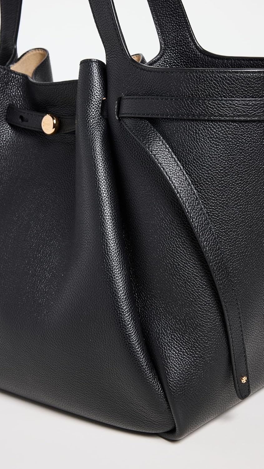 image:imageTory Burch Womens Romy Pebbled ToteBlack