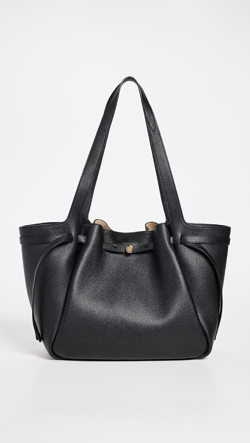 image:imageTory Burch Womens Romy Pebbled ToteBlack