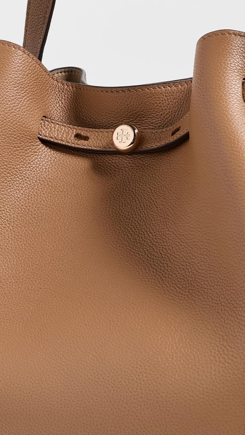 image:imageTory Burch Womens Romy Pebbled ToteTiramisu