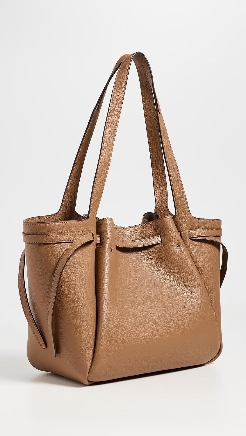 image:imageTory Burch Womens Romy Pebbled ToteTiramisu