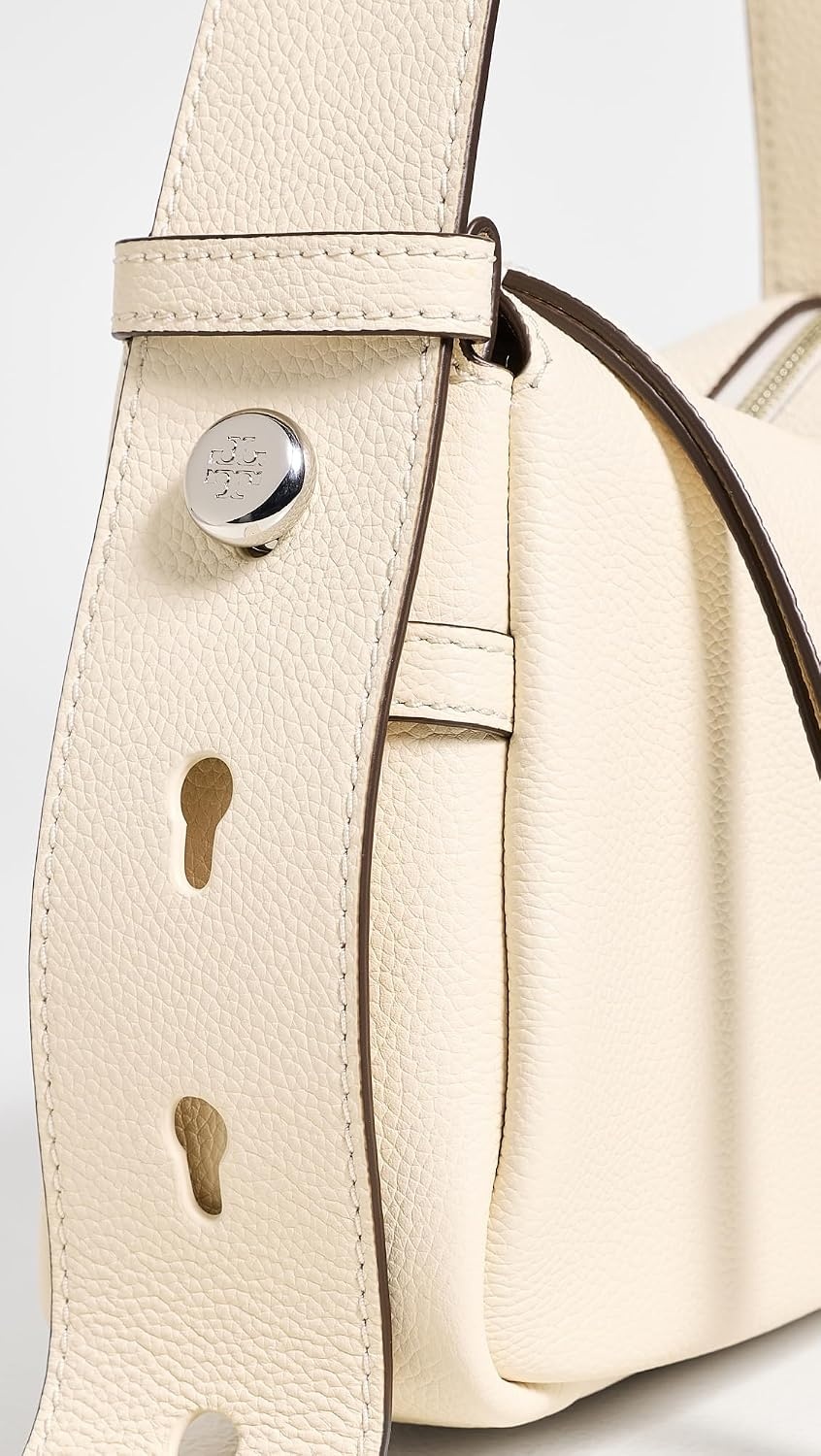 image:imageTory Burch Womens Romy Small Shoulder BagLight Cream