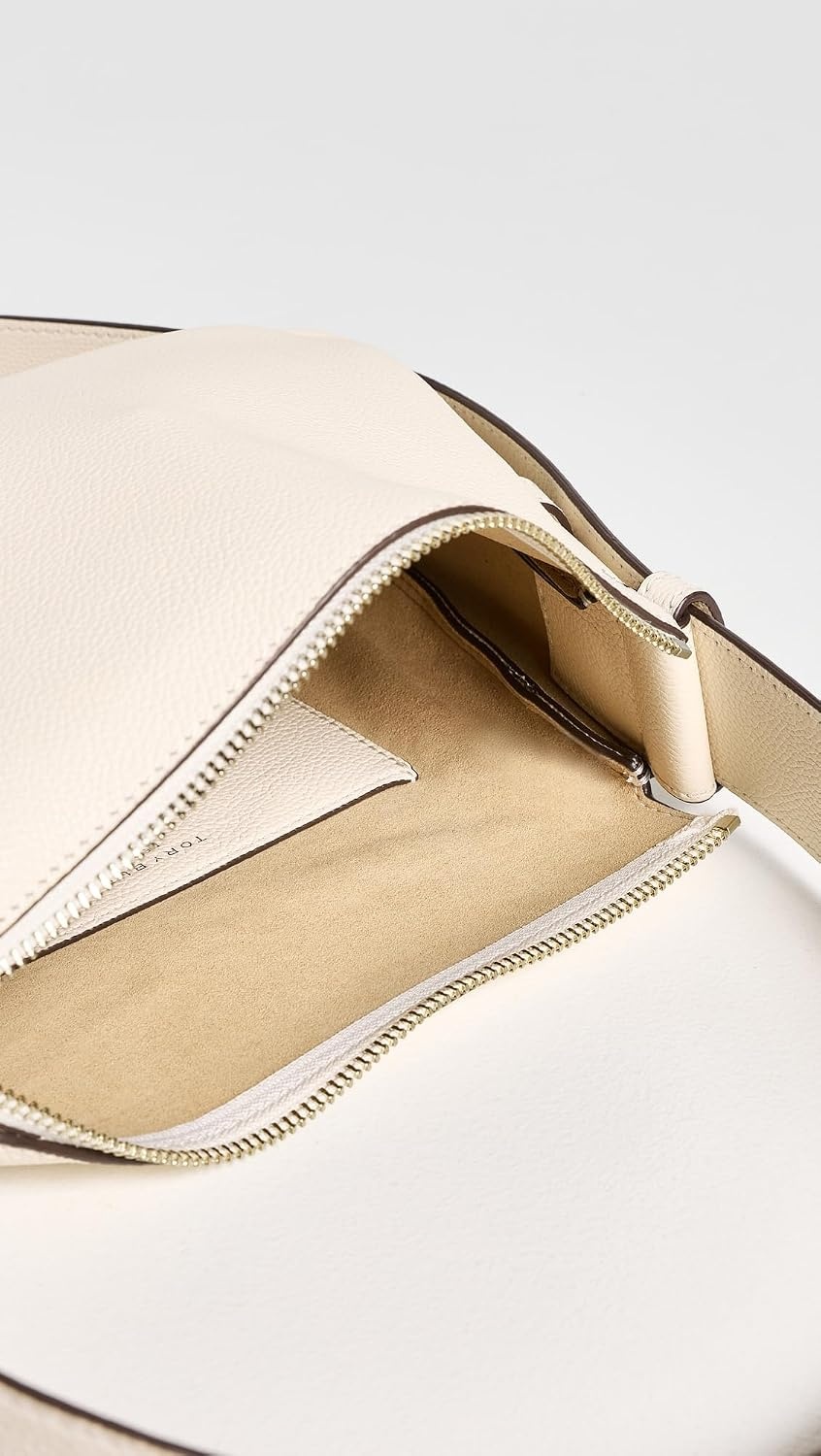 image:imageTory Burch Womens Romy Small Shoulder BagLight Cream