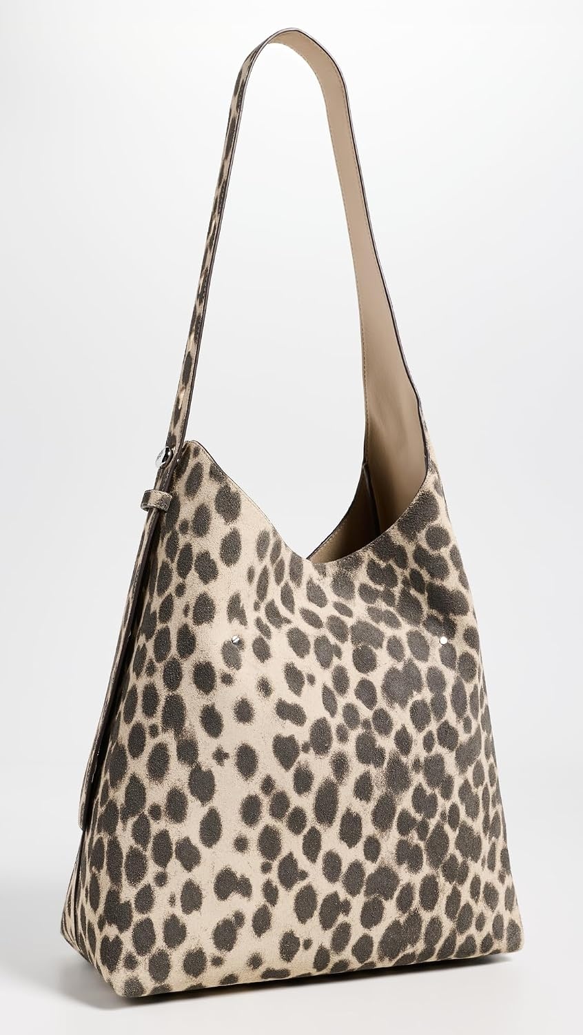 image:imageTory Burch Womens Romy Suede Hobo BagCheetah Spots