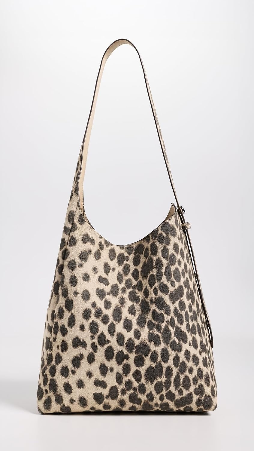 image:imageTory Burch Womens Romy Suede Hobo BagCheetah Spots