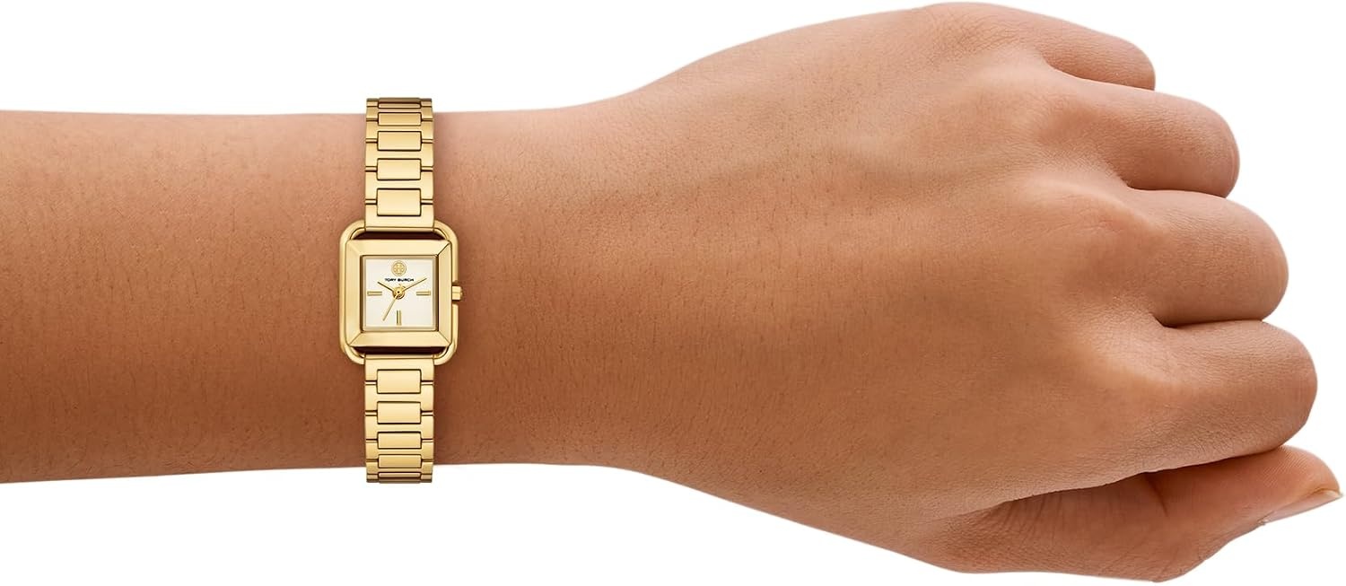 image:imageTory Burch Womens Small Kira Stainless Steel WatchGold