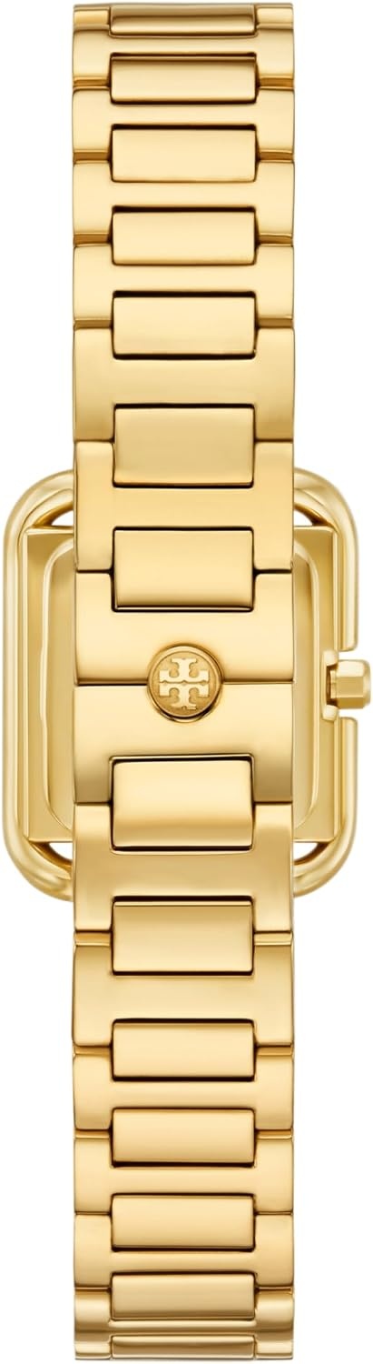 image:imageTory Burch Womens Small Kira Stainless Steel WatchGold Glitz