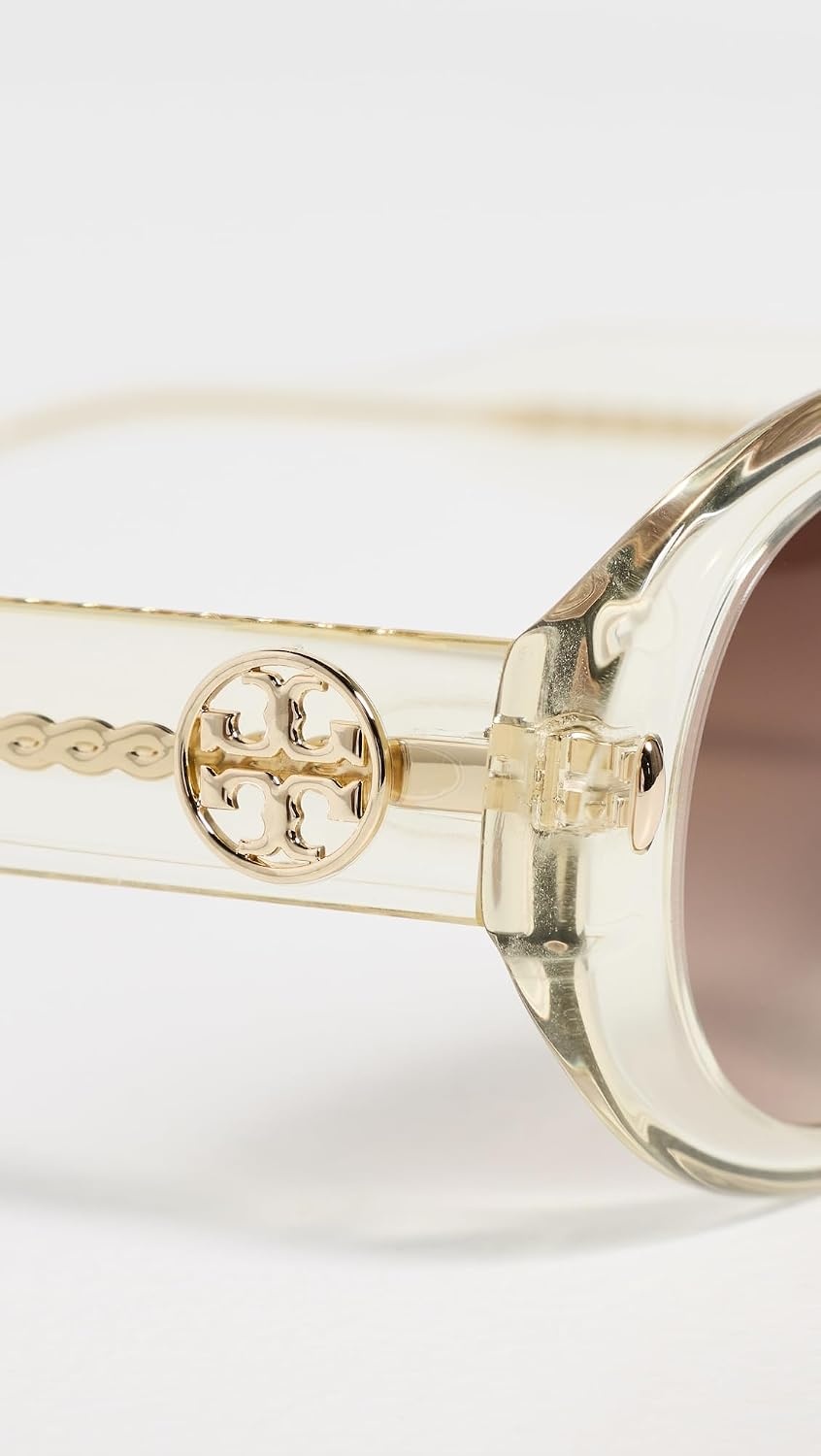 image:imageTory Burch Womens SunglassesTransparent Pinot Brown Gradient Polyamide StandardBrown Gradient