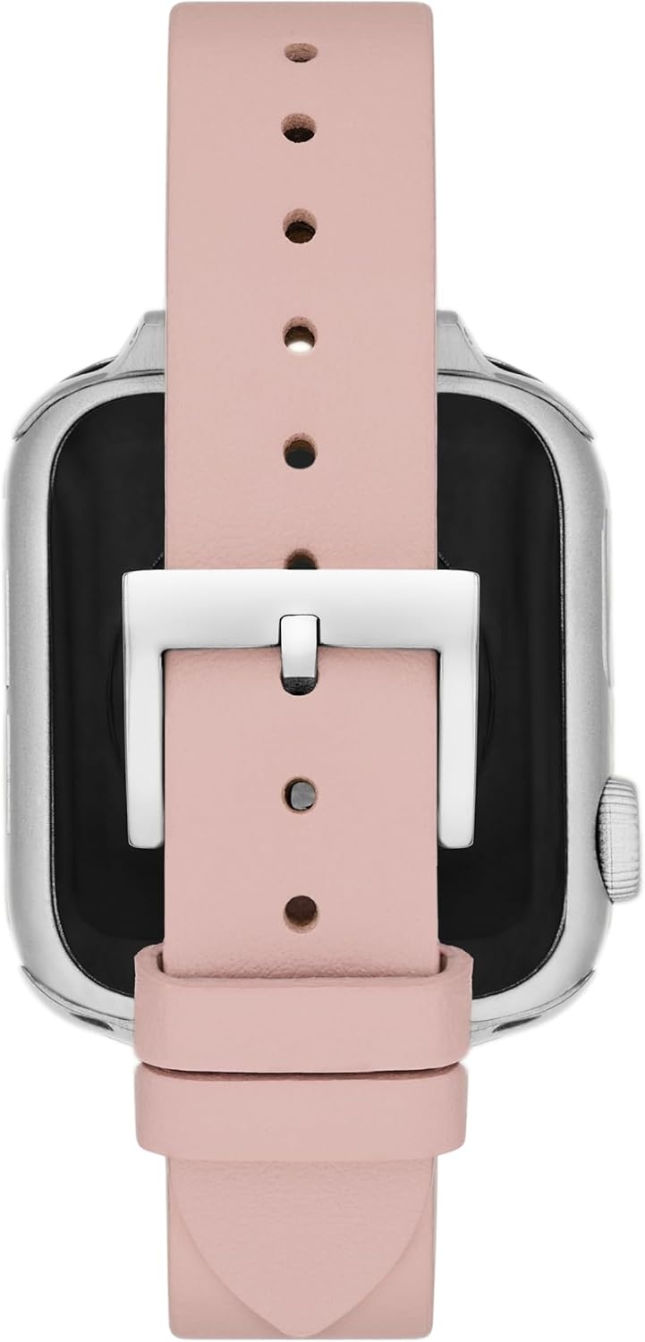 image:imageTory Burch Womens T 38404142mm Band for Apple WatchPink Leather