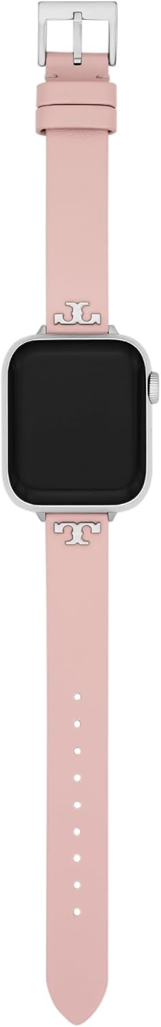 image:imageTory Burch Womens T 38404142mm Band for Apple WatchPink Leather