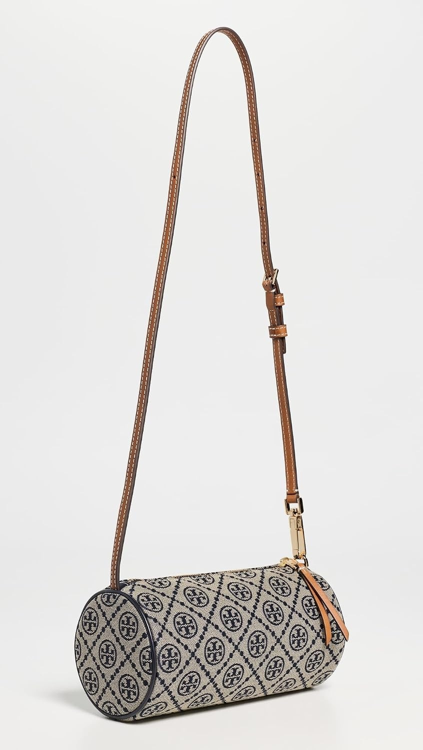 image:imageTory Burch Womens T Monogram Cylinder BagTory Navy