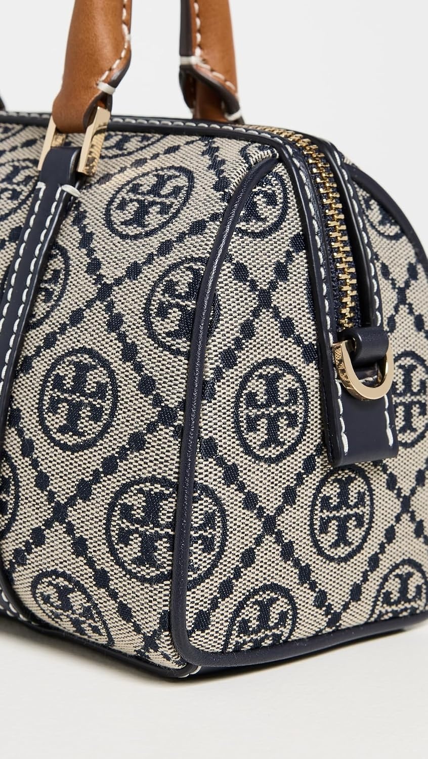 image:imageTory Burch Womens T Monogram Mini Barrel BagTory Navy