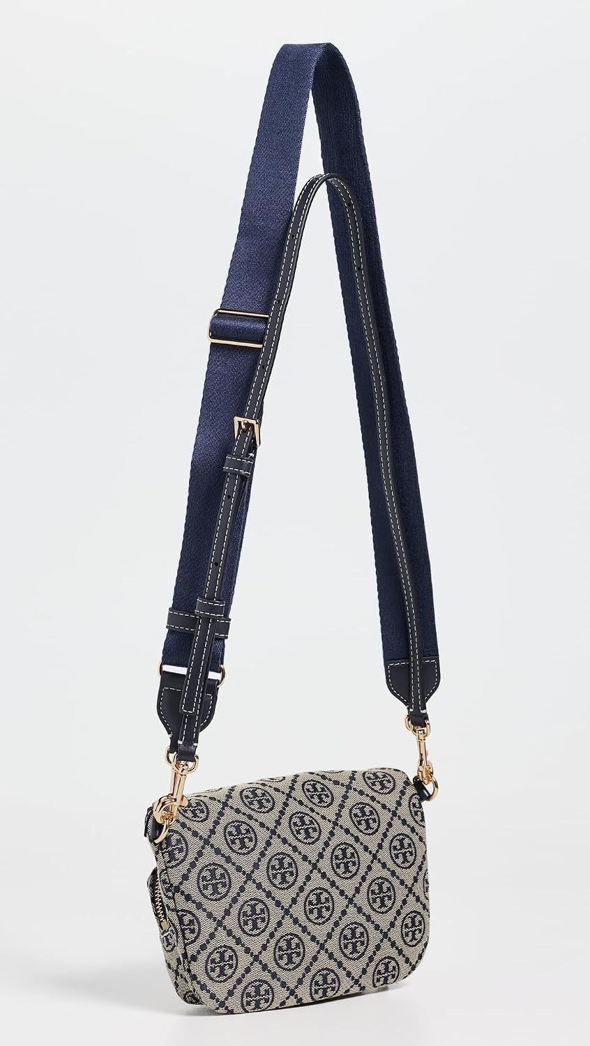 image:imageTory Burch Womens T Monogram Mini Belt Bag Tory Navy One SizeTory Navy