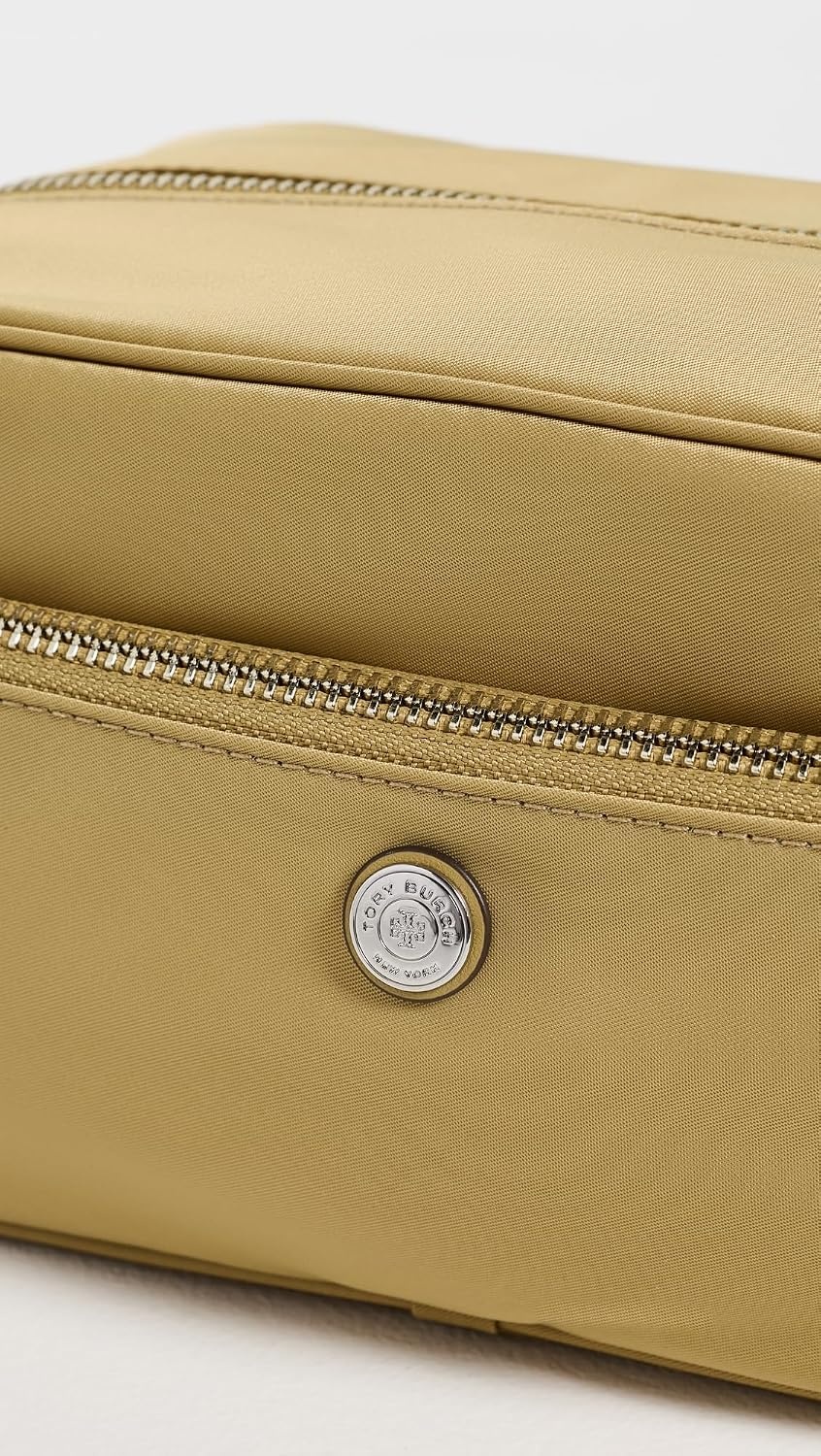 image:imageTory Burch Womens Twist Large Cosmetic Case Warm Bread One SizeWarm Bread