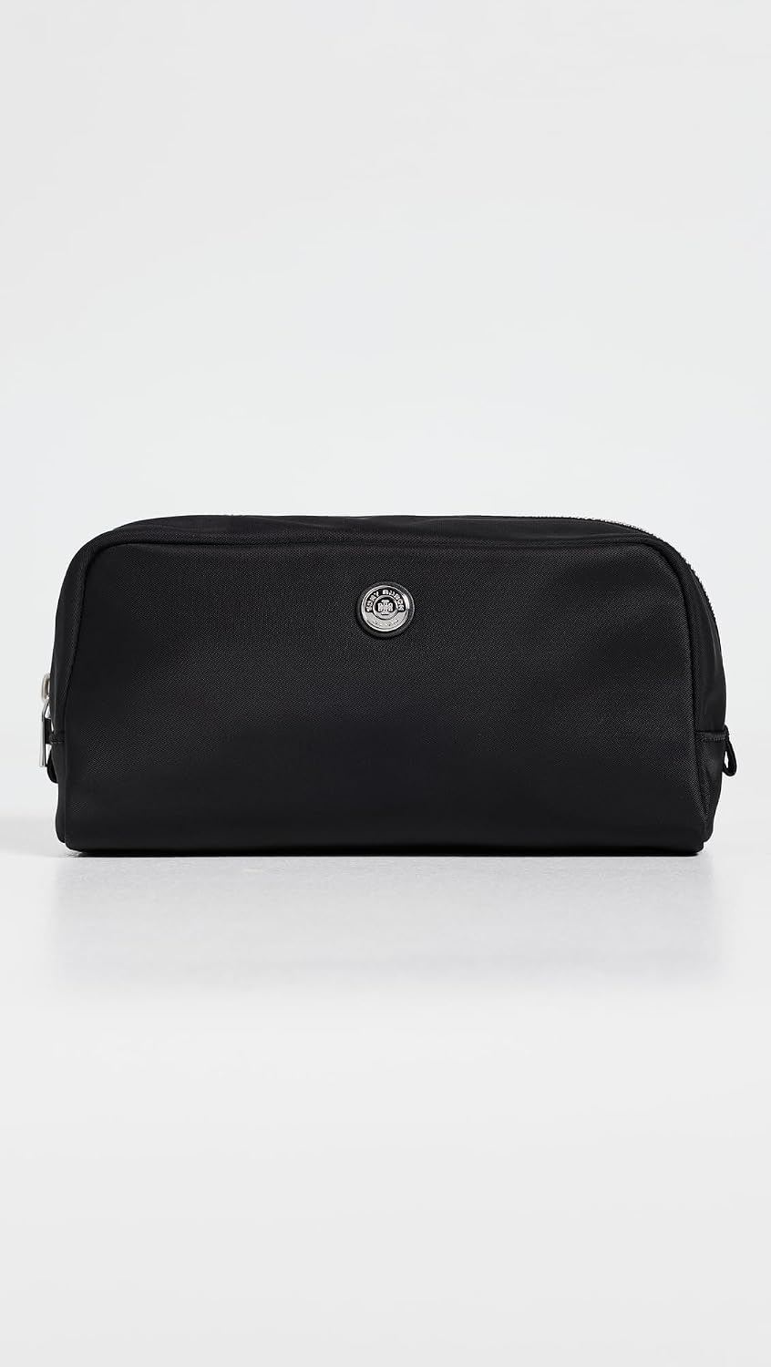 image:imageTory Burch Womens Twist Medium Cosmetic Case Black One SizeBlack