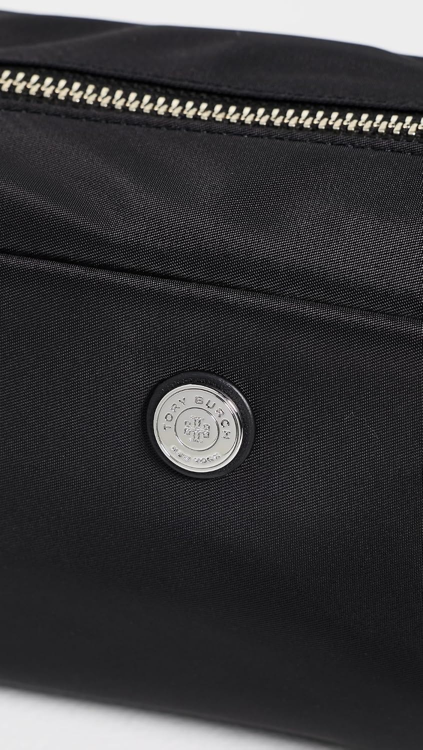 image:imageTory Burch Womens Twist Medium Cosmetic Case Black One SizeBlack