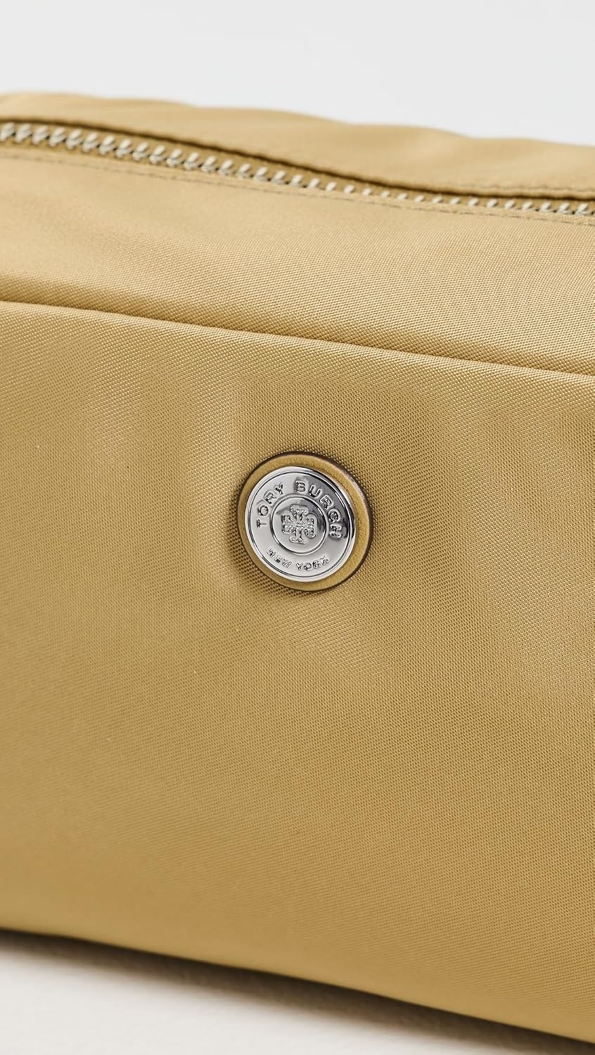 image:imageTory Burch Womens Twist Medium Cosmetic Case Warm Bread One SizeWarm Bread
