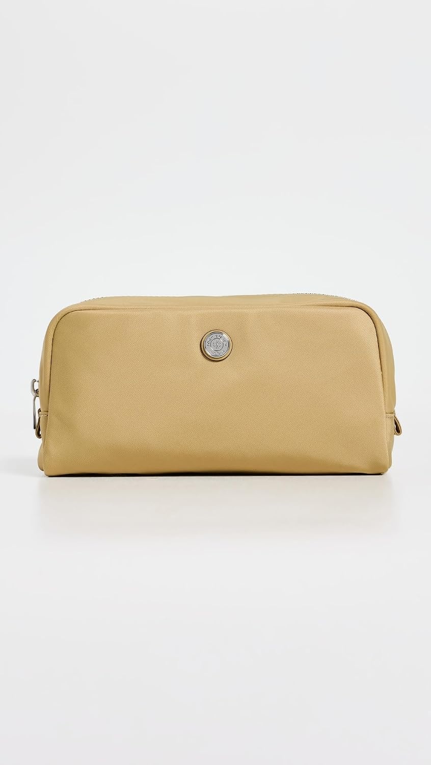 image:imageTory Burch Womens Twist Medium Cosmetic Case Warm Bread One SizeWarm Bread