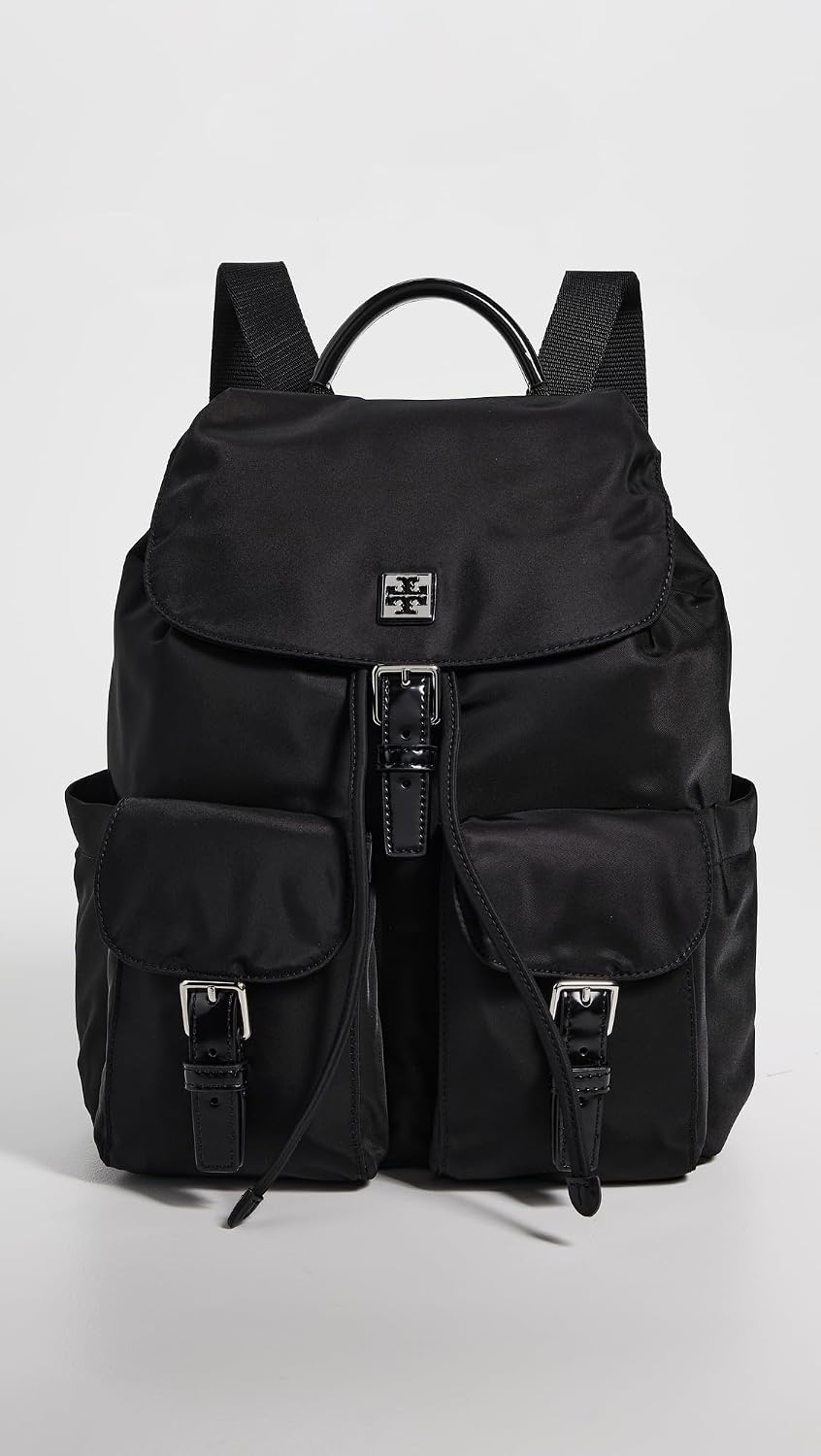 image:imageTory Burch Womens Virginia Nylon BackpackBlack