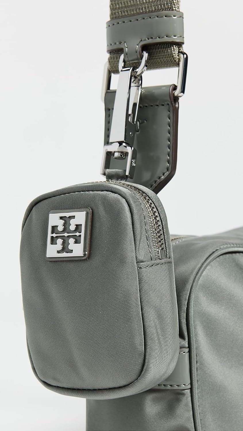 image:imageTory Burch Womens Virginia Nylon Crossbody BagShale Rock
