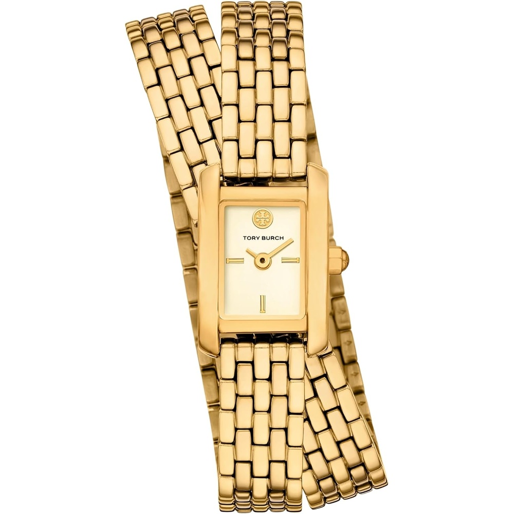 image:imageTory Burch Eleanor Watch for WomenGold Double Wrap