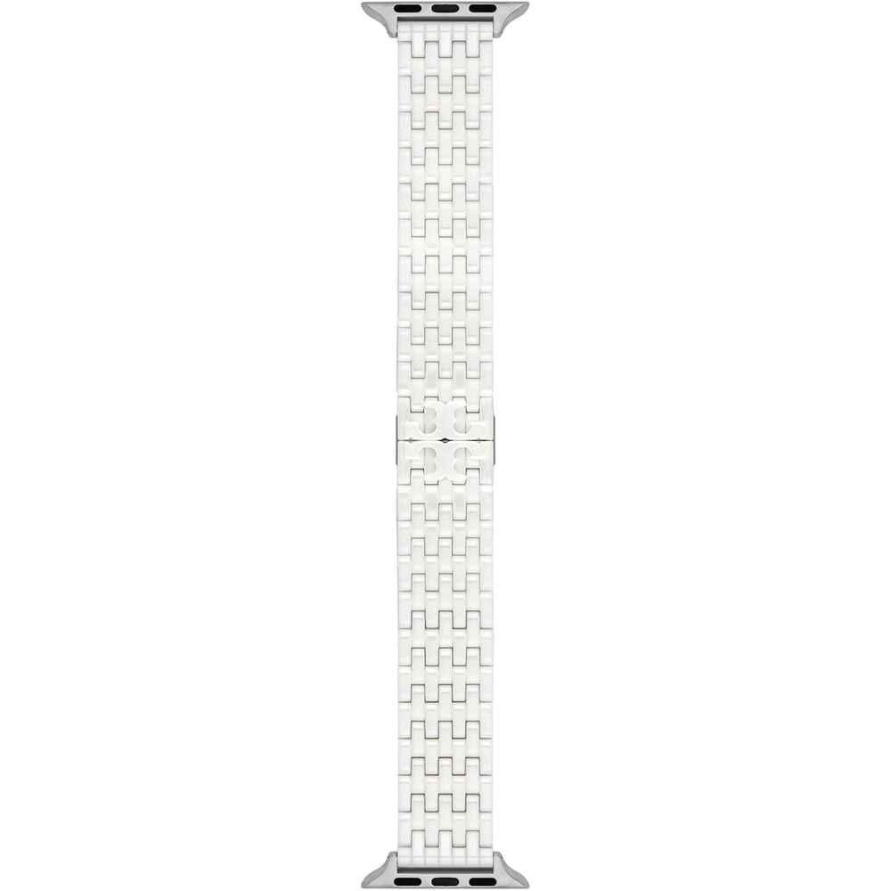 image:imageTory Burch Womens Eleanor 38404142mm and 42444546mm Stainless Steel Band for Apple WatchWhite